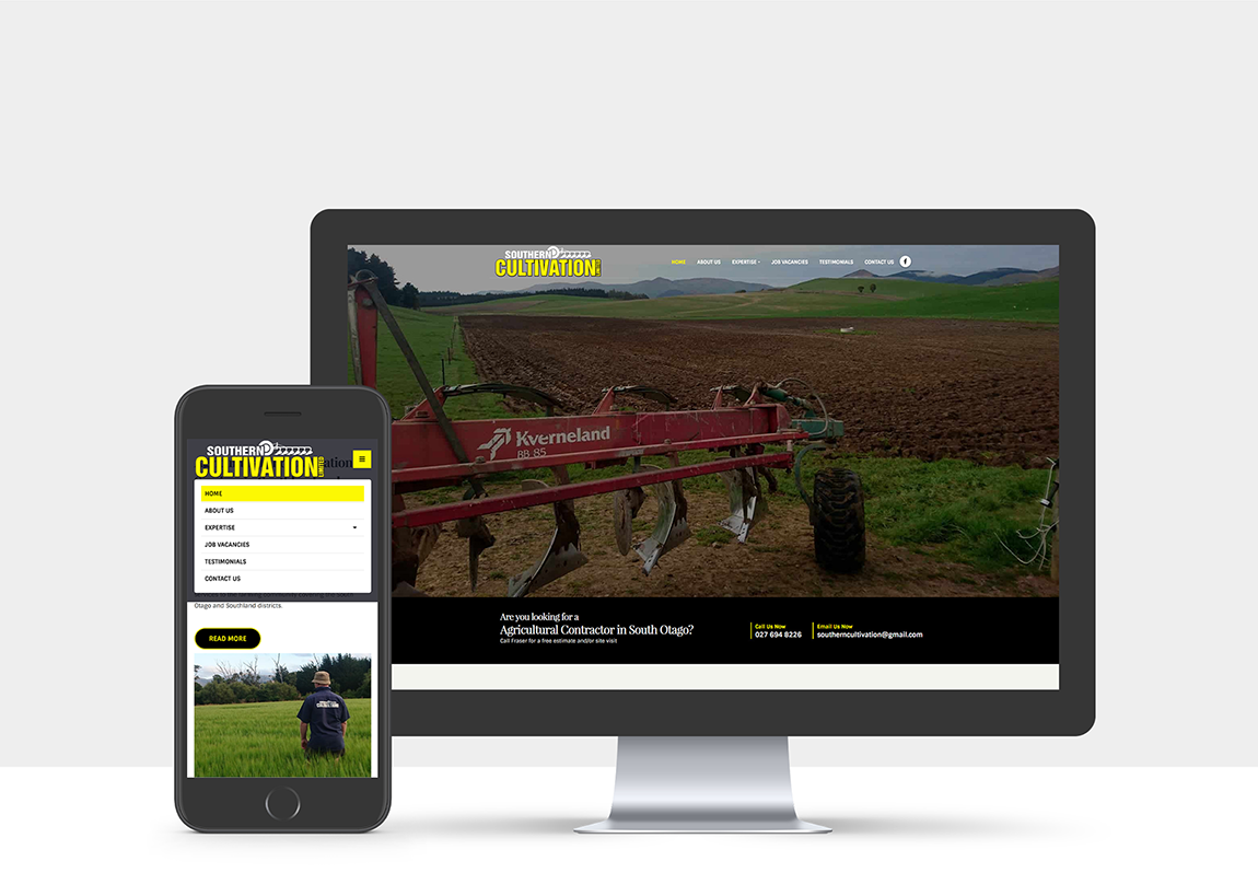Southern Cultivation Website Design