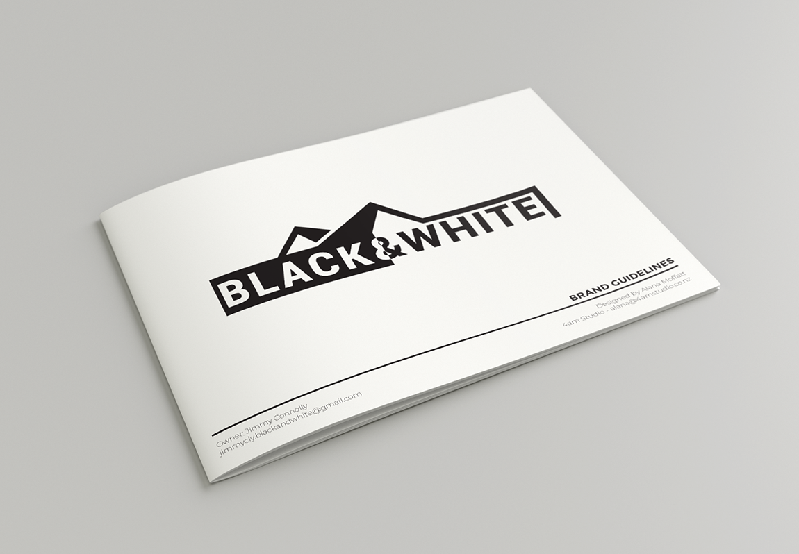Black & White Roofing - Logo Design