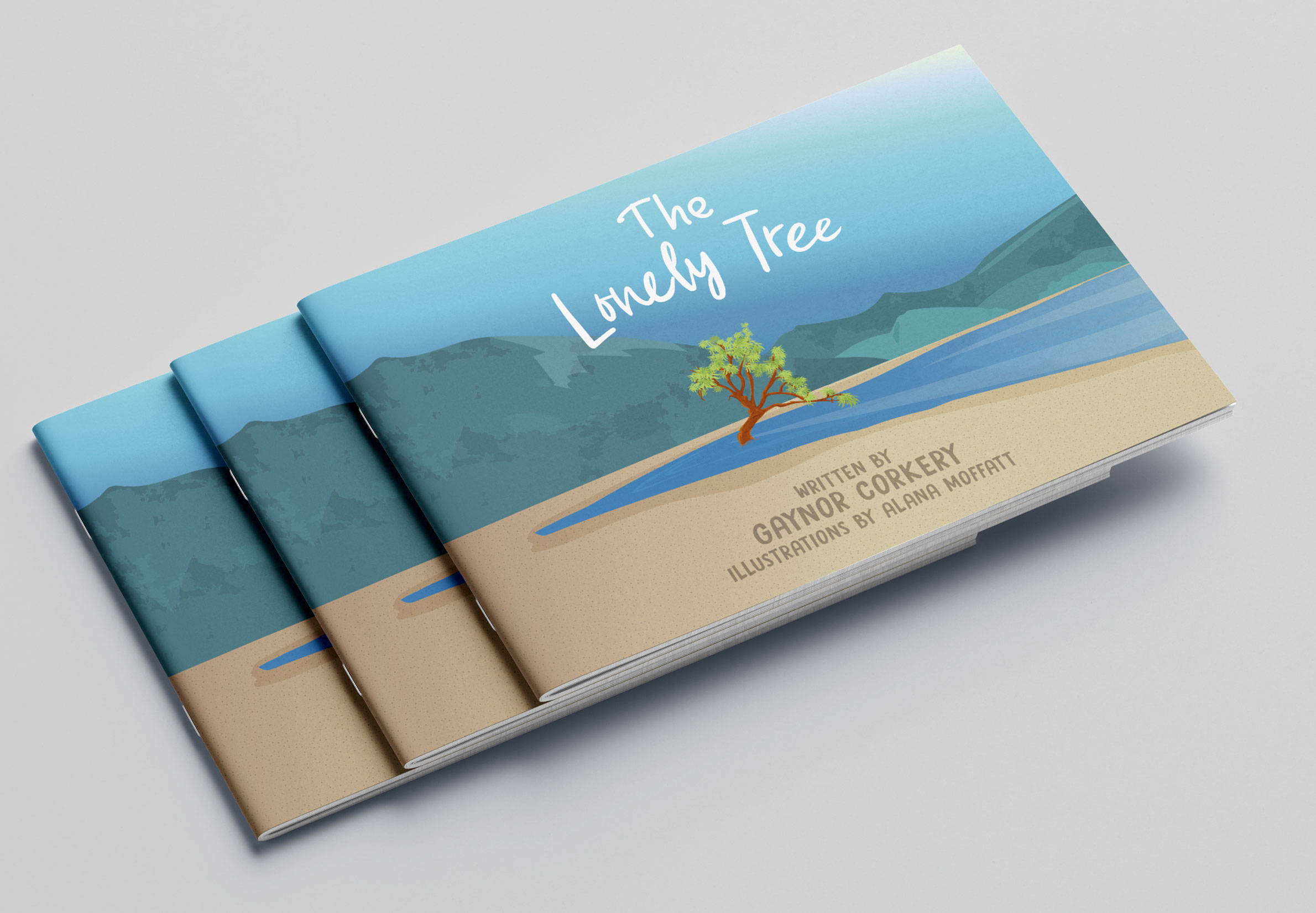New Zealand Childrens Book - The Lonely Tree Wanaka