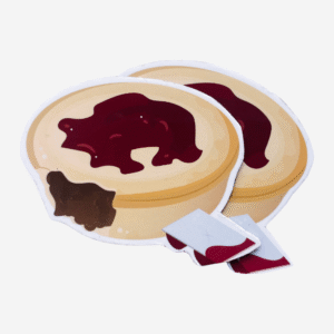 Mince Pie & Sauce Fridge Magnet