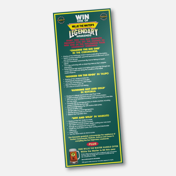 Waikato Draught 'Willies Weekend' (Digital Download)