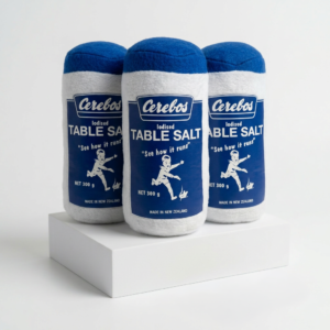 Table Salt Plush Art