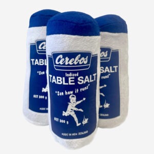 Table Salt Plush Art