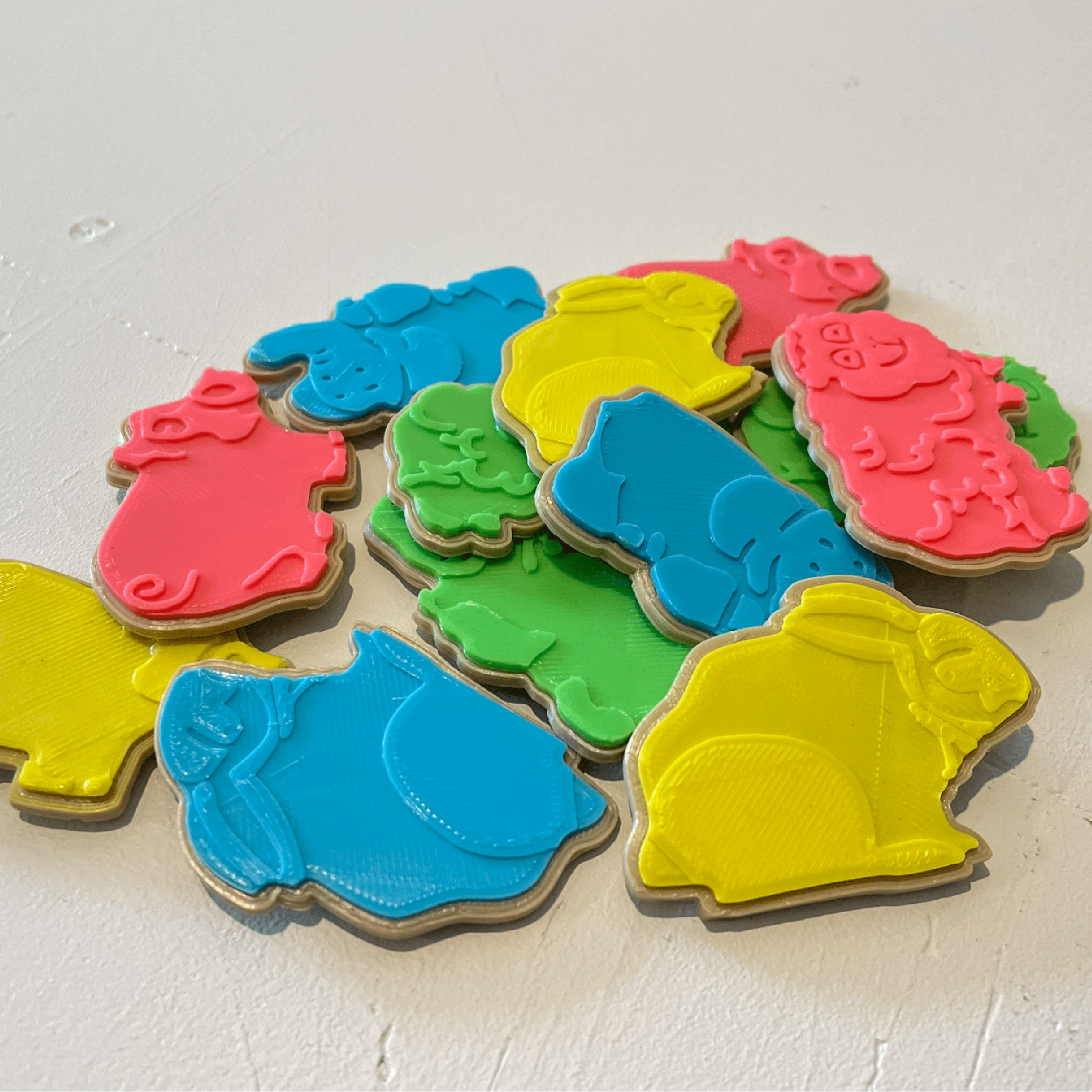 Iced Animals Fridge Magnets - Image 3