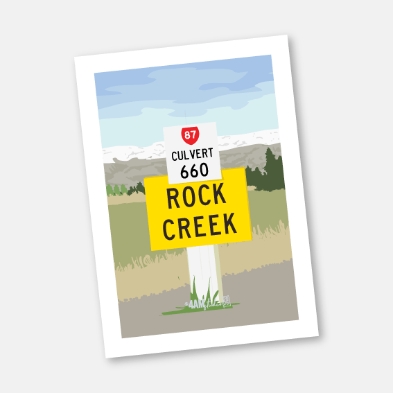 Rock Creek Art Print