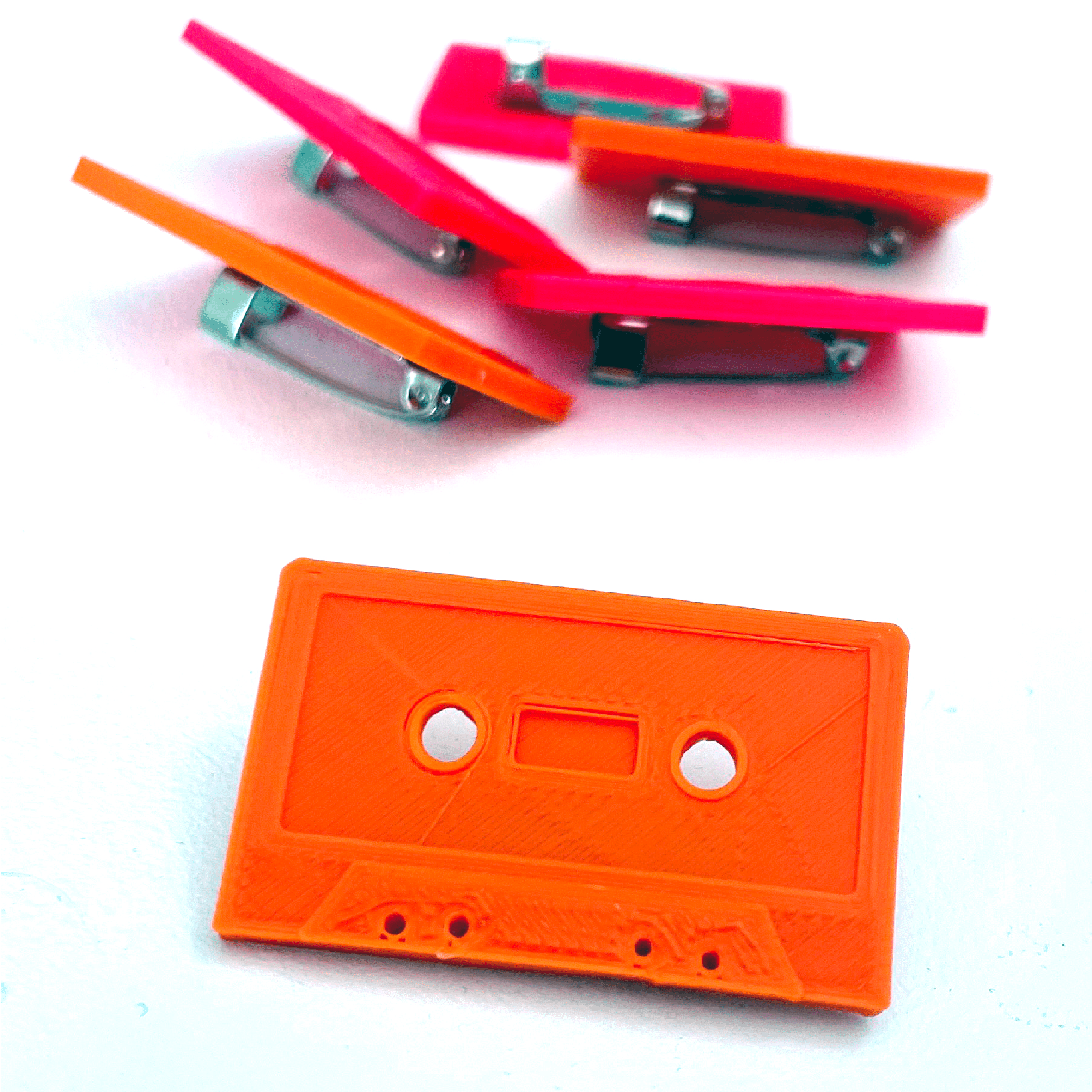 Cassette Tape Brooch/Pin